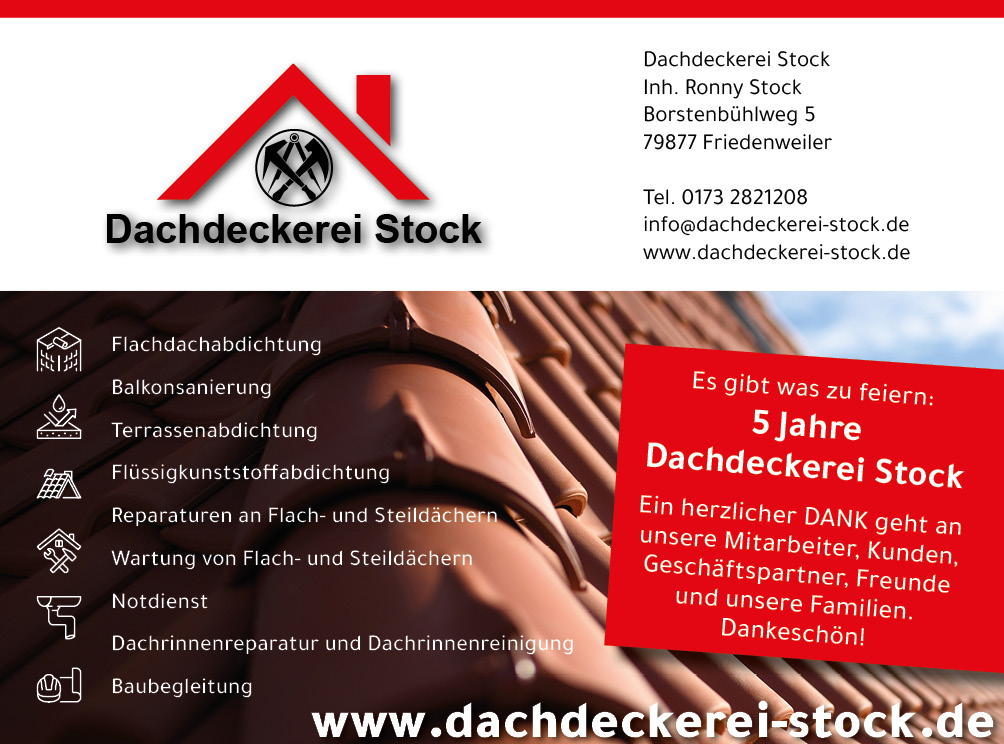 Dankeschön für 5 Jahre
